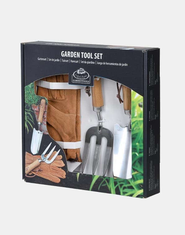 Set complet d’outils avec gants en cuir- ADP0013
